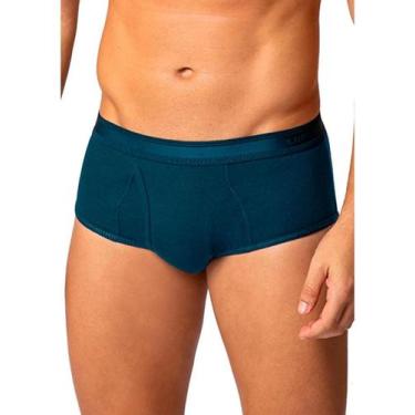 Imagem de Cueca Slip Lupo com Abertura 546-003, Azul, GG