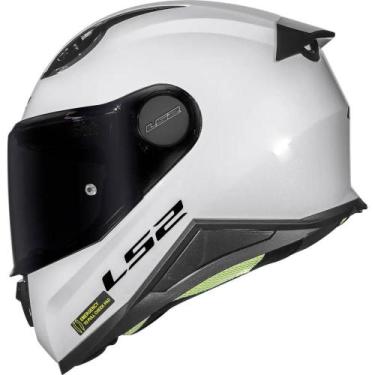 Imagem de Capacete Infantil LS2 FF812 Kid Monocolor, Branco, 50