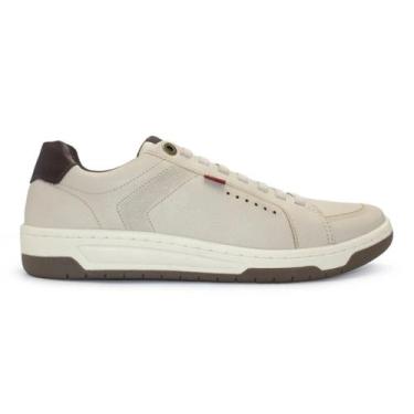 Imagem de Sapatênis Masculino Ferracini Vox Casual Couro Original -, Cinza, 40