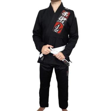 Imagem de Kimono Jiu Jitsu Naja Choke Extreme Unissex, A0, Preto