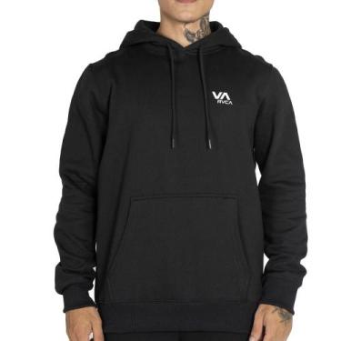 Imagem de Moletom RVCA Canguru VA Essential 270G WT25 Masculino Preto, Preto, M