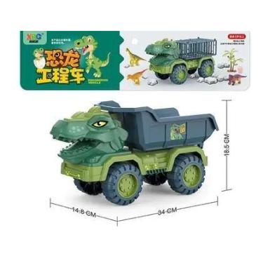Imagem de Caminhão Dinossauro Caçamba Brinquedo Dino Truck Original homeplay - h