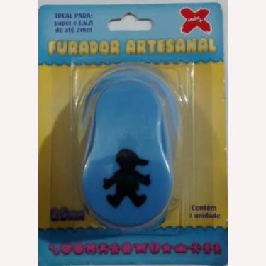Imagem de Furador artesanal de e.v.a 25cm menino make+