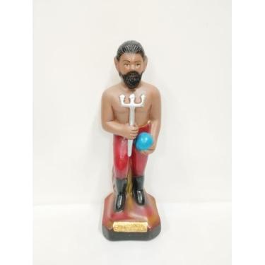 Imagem de Imagem em gesso exu maré 22 cm - CASA FÉ