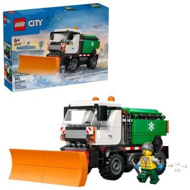 Imagem de Caminhão lego city limpa neves 263 peças 4111160490