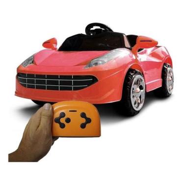 Imagem de Carrinho Elétrico Infantil 6v Com Controle Menino Menina Vermelho - Im
