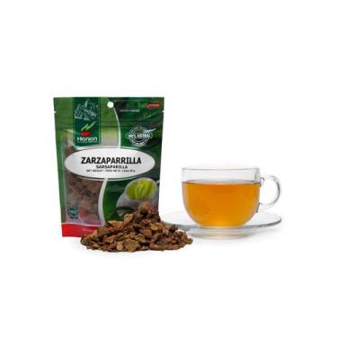 Imagem de Chá Herbal Zarzaparrilla Segredos Peruanos Hanan  Raiz de Salsaparrilh