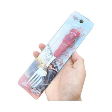 Imagem de Conjunto De Talheres 3D Do Lightning McQueen Para Crianças, Garfo E Co