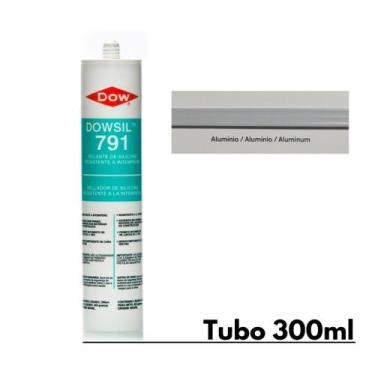 Imagem de Selante Silicone DOWSIL 791 para Cortinas de Vidro, Fachadas, juntas e