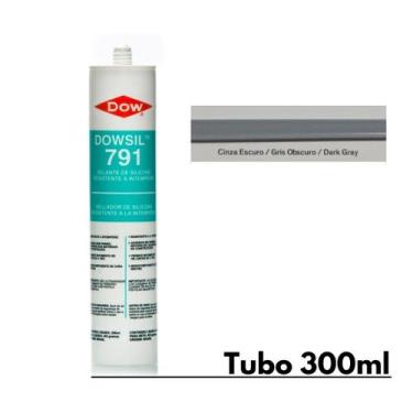 Imagem de Selante Silicone DOWSIL 791 para Cortinas de Vidro, Fachadas, juntas e