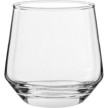 Imagem de Copo Home&Co 9x7cm Vidro Transparente 370ml 6pçs para Água Suco Drinks
