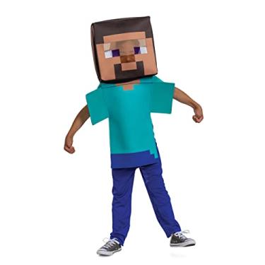 Imagem de Disfarce - Fantasia de Minecraft Adaptável - Steve (140 cm) (120759G)