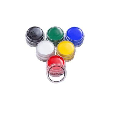 Imagem de Potes De Tinta Infantil Facial Cremosa Kids 6 Cores