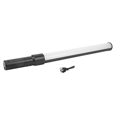 Imagem de Varinha de bastão de luz de vídeo LED, varinha de luz portátil recarregável, 5 níveis de brilho, 5 temperaturas de cor, 3 modos de efeitos, iluminação de estúdio de vídeo CRI95+ para Vlog de transmis