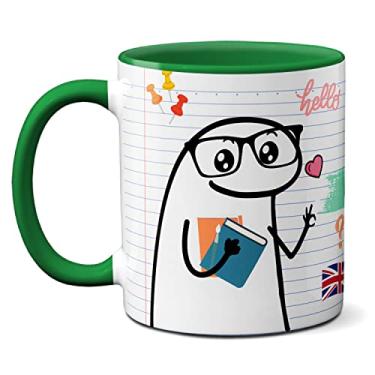 Imagem de Caneca Professor De Inglês Ainda Não Corrigi A Prova (Verde)
