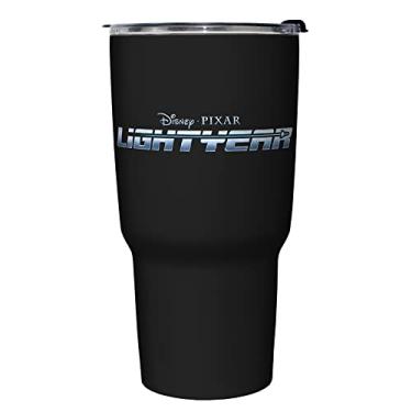 Imagem de Disney Caneca de viagem isolada de aço inoxidável Lightyear Rendered Logo 800 ml, 765 ml, multicolorida