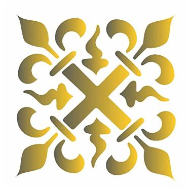 Imagem de Stencil de Acetato para Pintura OPA Simples 10 x 10 cm - 136 Brasão