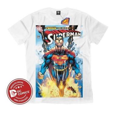 Imagem de Camiseta Superman Capa Hq Camiseta Superman Pronta Entrega - Sideway