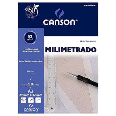 Imagem de Papel Milimetrado A3 63G/M2 - BL 66667084 - Canson