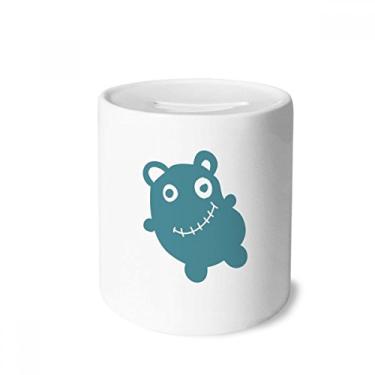 Imagem de DIYthinker Porta-moedas de cerâmica com urso de criatura alienígena