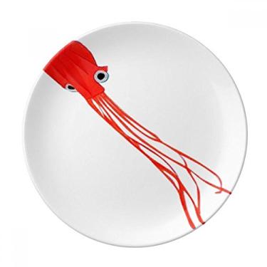 Imagem de Prato tradicional chinês, padrão de polvo de porcelana, salvador, louça, jantar