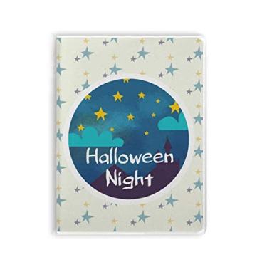 Imagem de Caderno The Sky Of Halloween Night com capa de chiclete diário capa macia