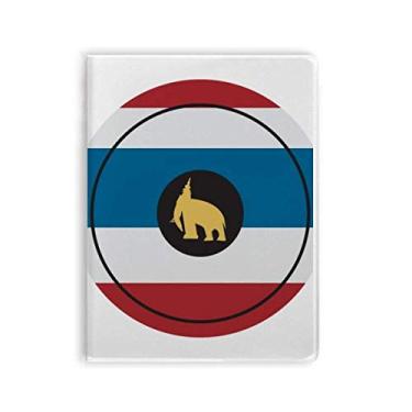 Imagem de Diário de capa macia feita na Tailândia com escudo de elefante feito na Tailândia