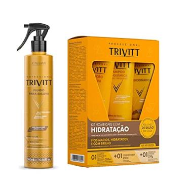 Imagem de Kit Trivitt Home Care Hidratação+ Fluido P/Escova Itallian