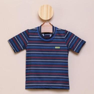 Imagem de Camiseta Infantil Boca Grande Proteção Uv 50+ Masculina