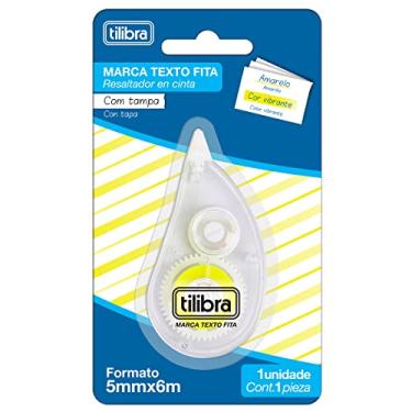 Imagem de Tilibra - Marca Texto em Fita Amarelo 5mmX6m