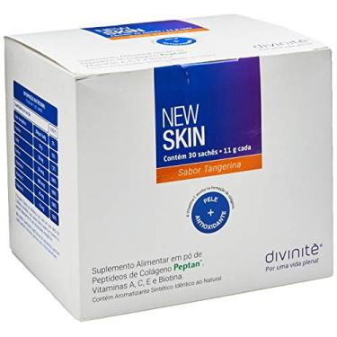 Imagem de Colágeno Hidrolisado - New Skin - Tangerina - 30 sachês, Divinitè Nutricosméticos