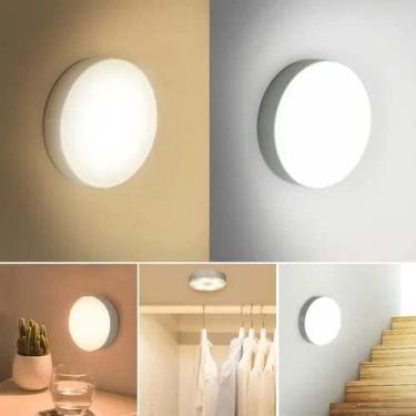 Imagem de Luminária Led Com Sensor De Movimento Sem Fio Recarregável
