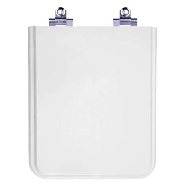 Imagem de Assento Sanitário Fechamento Lento Square Branco para Vaso Incepa Cidamar