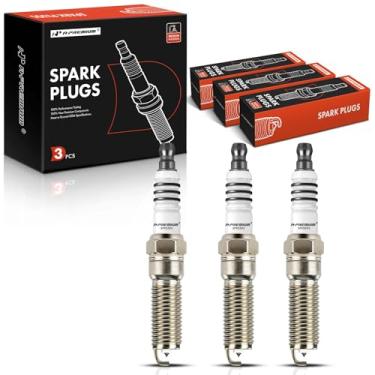 Imagem de A-Premium Velas de ignição Iridium Platinum compatíveis com Ford Focus 2015-2018, Fiesta 2014-2017, EcoSport 2018-2020, L3 1.0L, pacote com 3