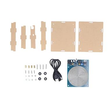 Imagem de Vomeco módulo de ressonância Schumann de frequência ultrabaixa 7,83 Hz para uso interno, ressonância de frequência corporal, reduz o estresse, melhora a mentalidade, seus benefícios e funções são aprimorados.