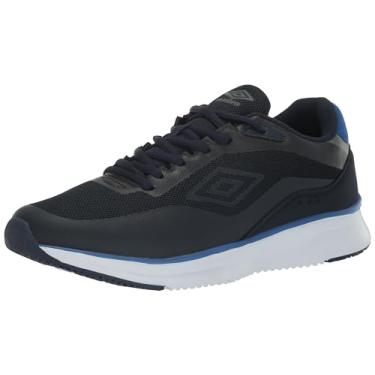 Imagem de Umbro Tênis Priam masculino, Azul-marinho/carvão escuro/azul, 9.5