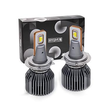 Imagem de PA 1 par de faróis de LED U9 Series H7 7545 110W 9-36V 4800LM 6500K Branco Ultra Brilho para Jetta Sedan