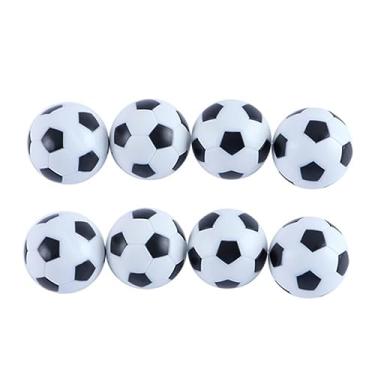 Imagem de Leadigol 8 bolas de reposição de 32 mm de futebol de mesa, bolas de substituição, mini bola de futebol de mesa de jogo de bola de reposição acessório de pebolim