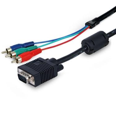 Imagem de Cabos Vga X Vídeo Componente - 1,5 Metro