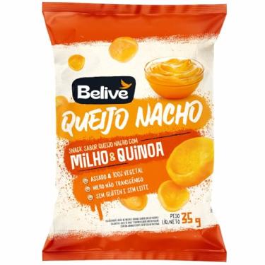 Imagem de Belive Snack de Milho sabor Queijo Nacho Sem glúten Sem lactose 35g