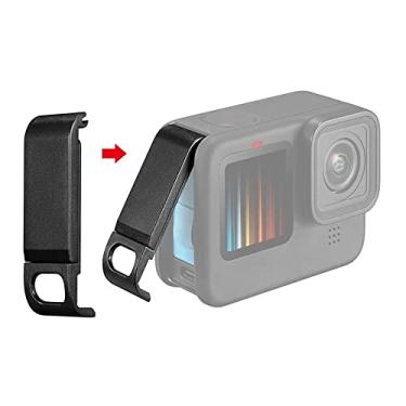 Imagem de Tampa da tampa lateral da bateria removível fácil tipo-C porta de carregamento para GoPro Hero 10/9 Black Action Camera Go Pro 9 HERO10 Kit de acessórios