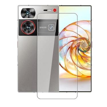 Imagem de AQGGIIXY Película de vidro temperado para ZTE nubia Z60 Ultra (6,8 polegadas) [1 unidade] [99,99% HD Clear] [Anti-riscos] [Dureza 9H] [Sem bolhas] para ZTE nubia Z60 Ultra