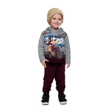 Imagem de Conjunto Bebê Menino Moletom Cachorro