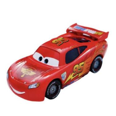Imagem de Mcqueen Filme Carros Disney Mattel Miniatura Macqueen 1:55