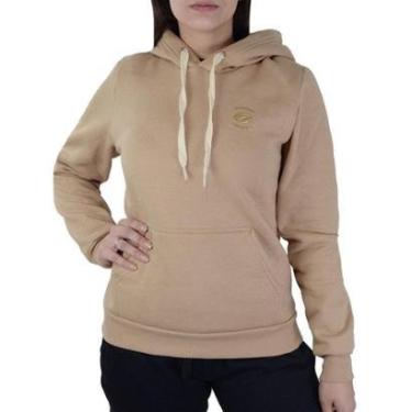 Imagem de Blusa Feminina FreeSurf Moletom Canguru  Stone-Feminino