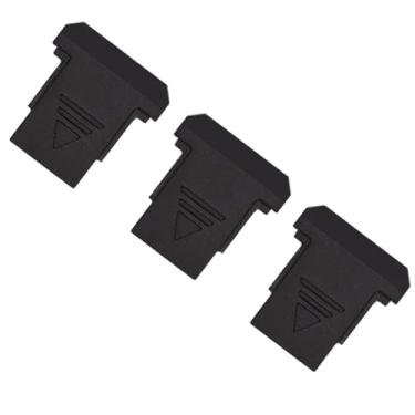 Imagem de Capa Hot Shoe compatível com câmera Canon 5D4 5D3 90D 80D 77D 60D 800D 200D 200DII M50 M50II (pacote com 3)