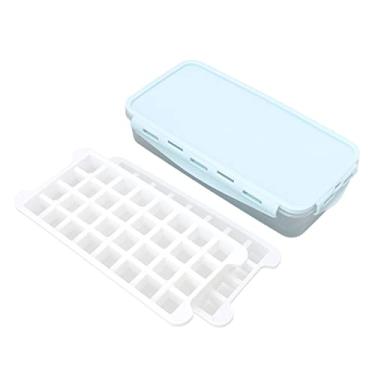 Imagem de Bandeja de Molde de Cubo de Gelo de Camada Dupla de 64 Grades Soft Silicone Maker DIY para Cozinha Doméstica