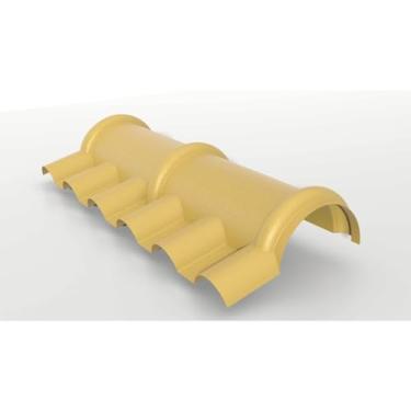 Imagem de Cumeeira Central Articulada Individual Plan Marfim