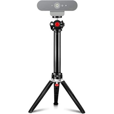 Imagem de Etour Suporte de mesa ajustável para webcam com cabeça esférica de 360°, tripé de mesa, suporte extensível para luzes e webcams compatível com Logitech C925e, C922x, C930e, C922, C930, C920, C615