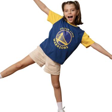 Imagem de Camiseta Nba Juvenil Unissex Golden State Warriors Nomad